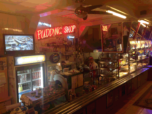 pudding shop